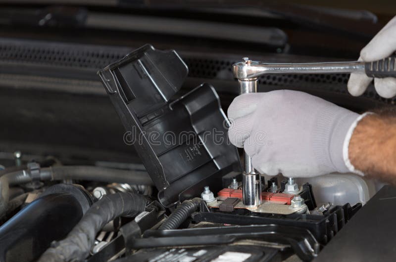 Automechaniker stockbild Automechaniker stockbild