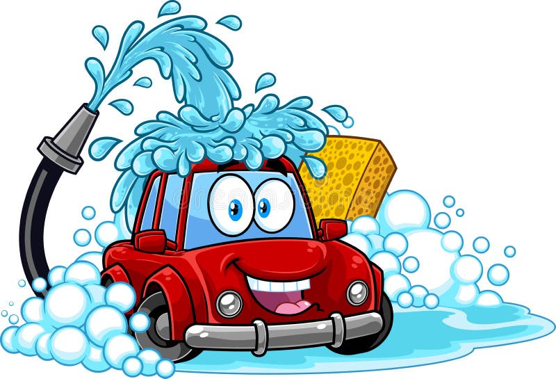 Automobile Cartoon Character Washing Itself Over Car Wash Stock Vector - Illustration of eyes, drive: 218128713 Automobile Cartoon Character Washing Itself Over Car Wash Stock Vector - Illustration of eyes, drive: 218128713
