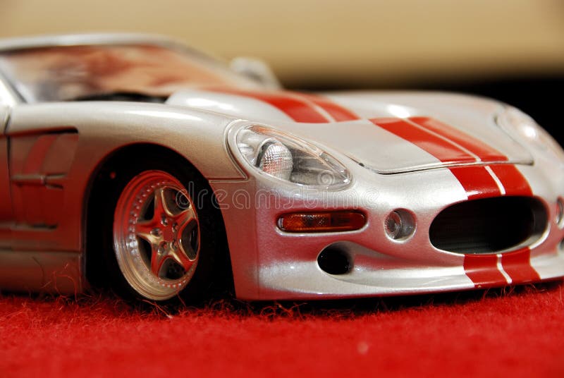 Macchinina giocattolo fotografia stock libera da diritti