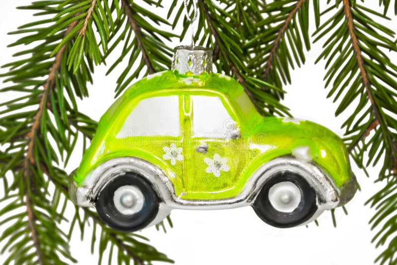 Automobile di natale immagini stock Automobile di natale immagini stock