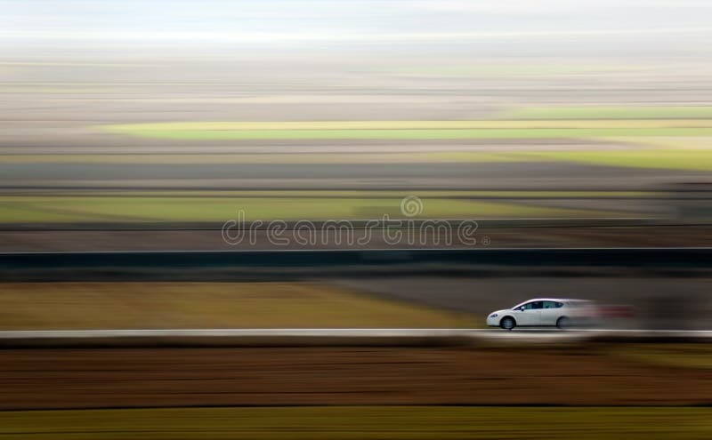 Automobile e velocità fotografia stock Automobile e velocità fotografia stock