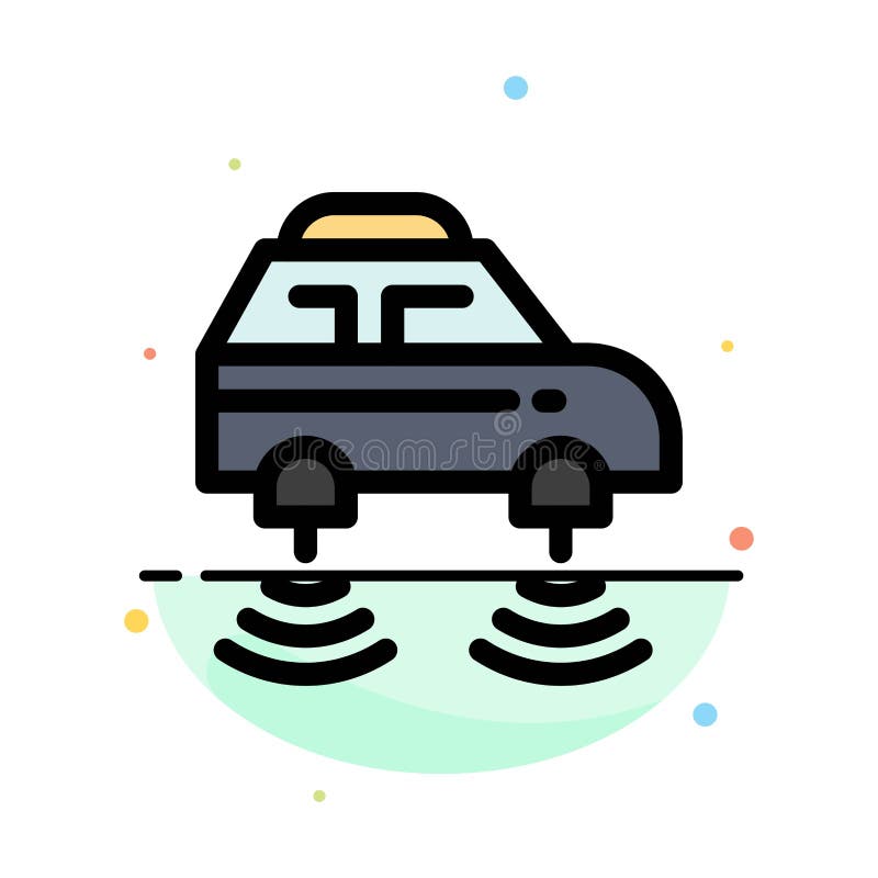 Automobile, elettrica, rete, Smart, modello piano dell'icona di colore dell'estratto di wifi illustrazione vettoriale Automobile, elettrica, rete, Smart, modello piano dell'icona di colore dell'estratto di wifi illustrazione vettoriale