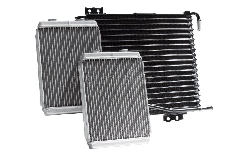 Automotive cooling radiators.