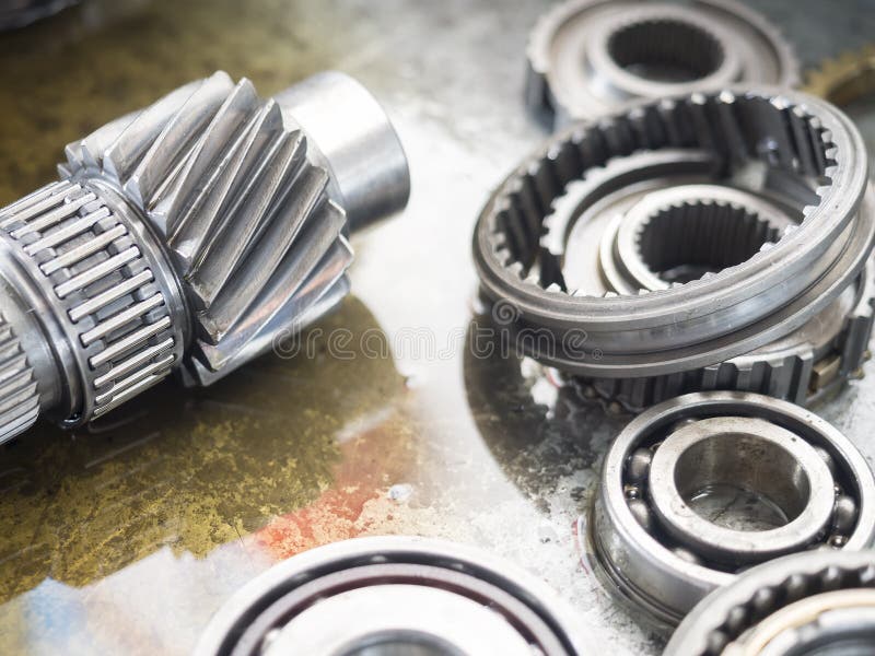 Automotive gear stock image. Image of metallic, gear 57857445