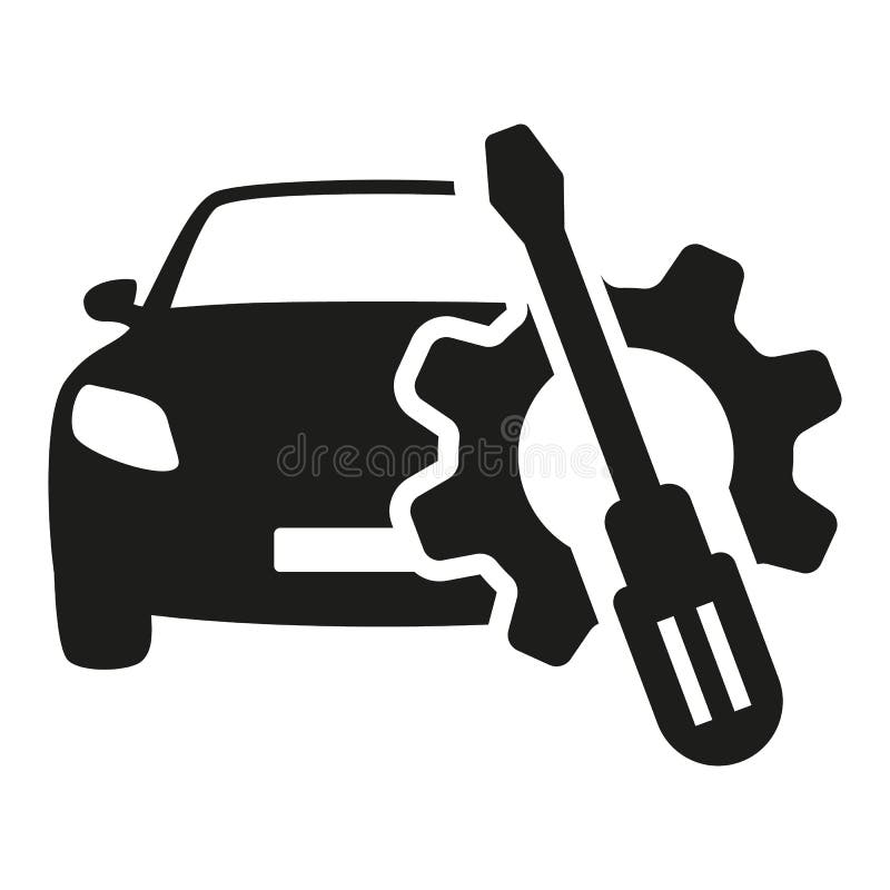 Automotive Repair Icon Car Service. Mechanic Tools, Vector Illustration ...