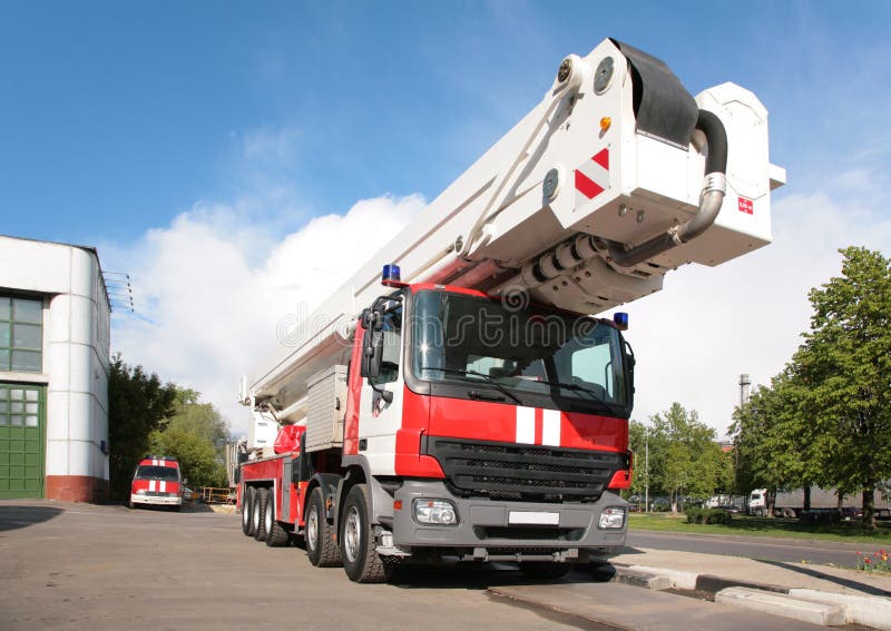 Automezzo dei pompieri fotografie stock