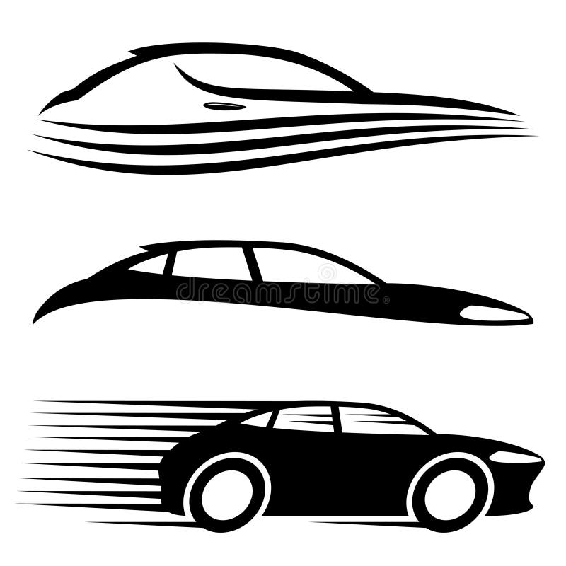 Autotekens vector illustratie Autotekens vector illustratie