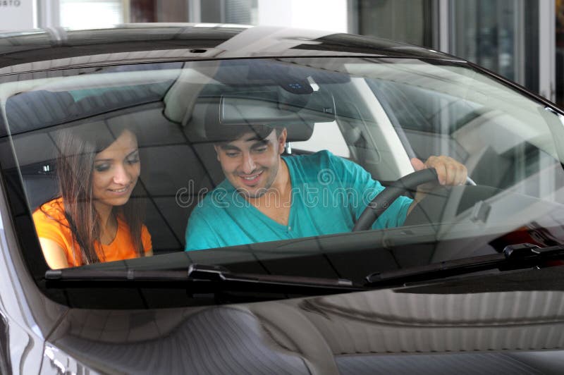 Autoverkoop royalty-vrije stock foto's