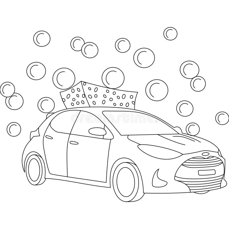 290+ Car Wash Bubbles Background Stock Illustrations, Royalty-Free