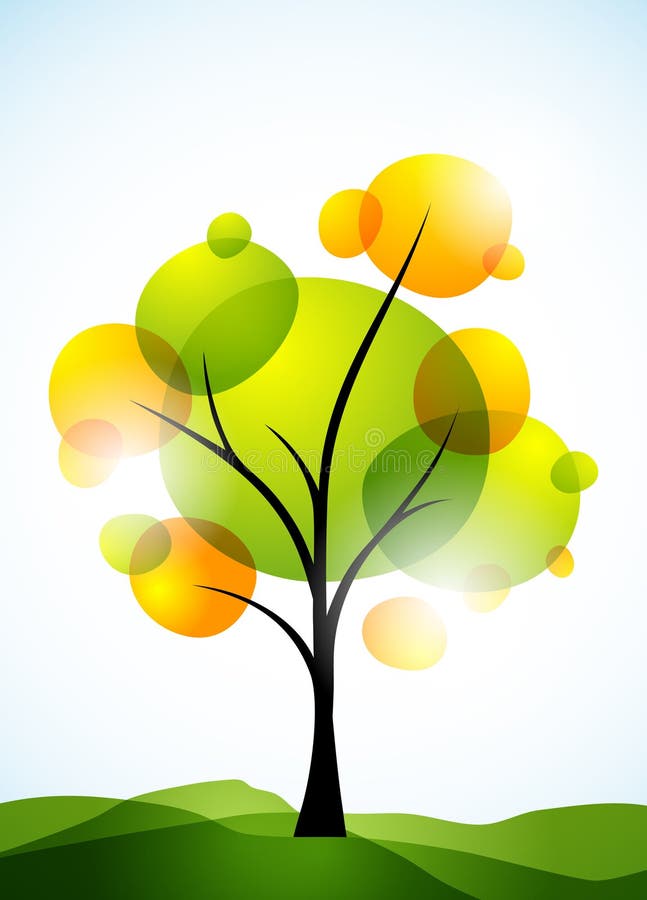 Autumn background royalty free illustration