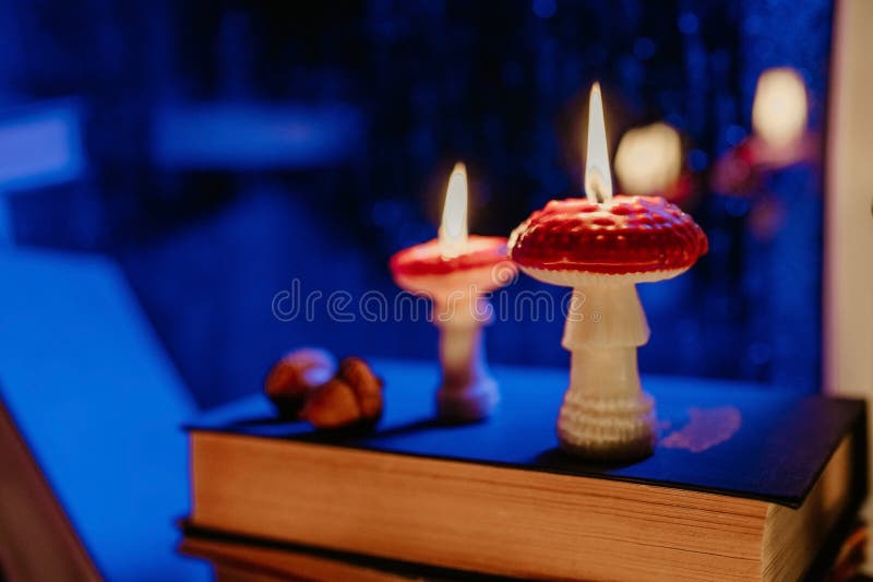 Mushroom Candles