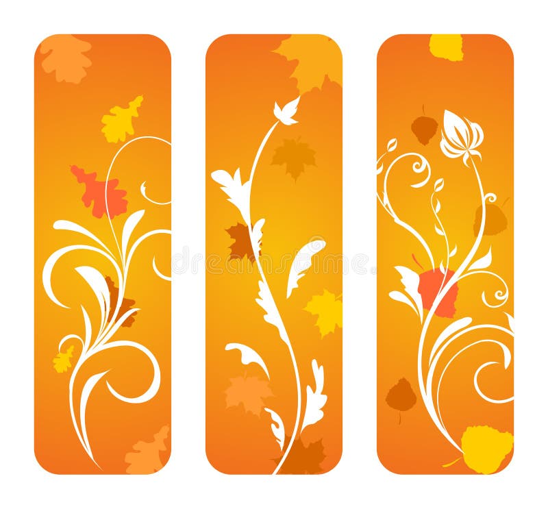 Autumn banners