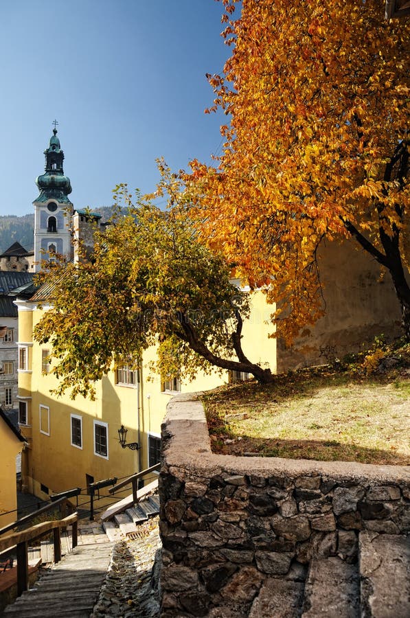 Podzim v Banské Štiavnici, Slovensko