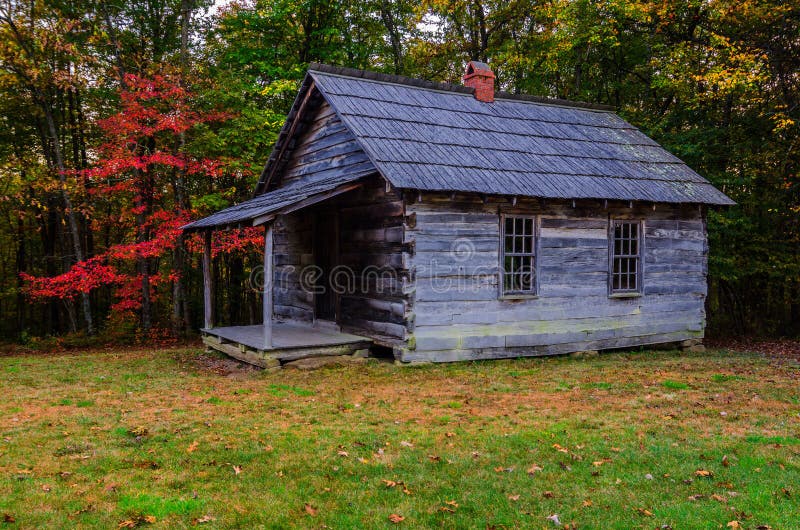 Autumn, Brush Mountain Schoolhouse