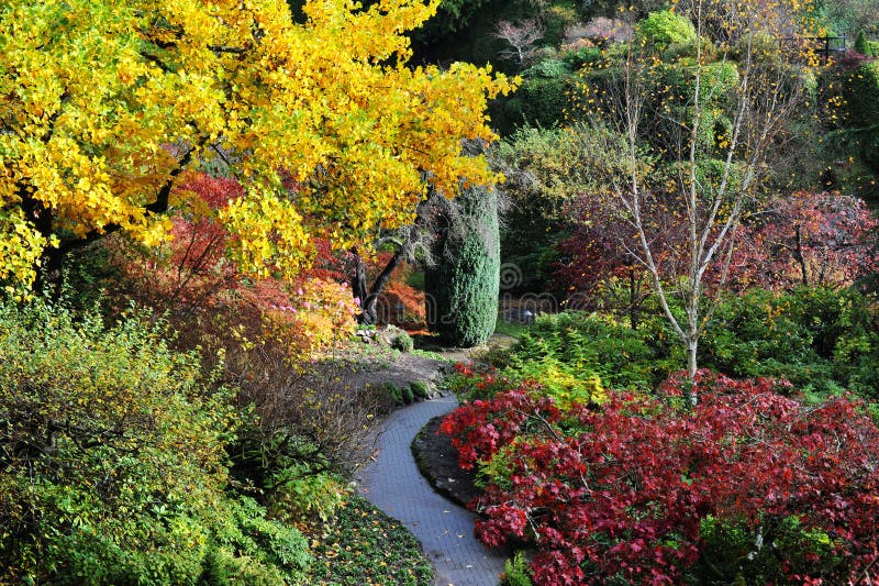Autumn butchart gardens