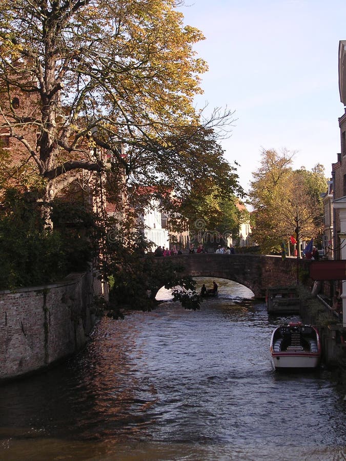 Autumn by the Canal, Bruges.