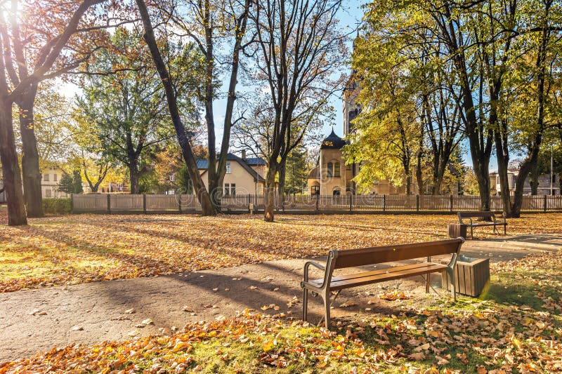 Central public park in Riga, Latvia royalty free stock image Central public park in Riga, Latvia royalty free stock image