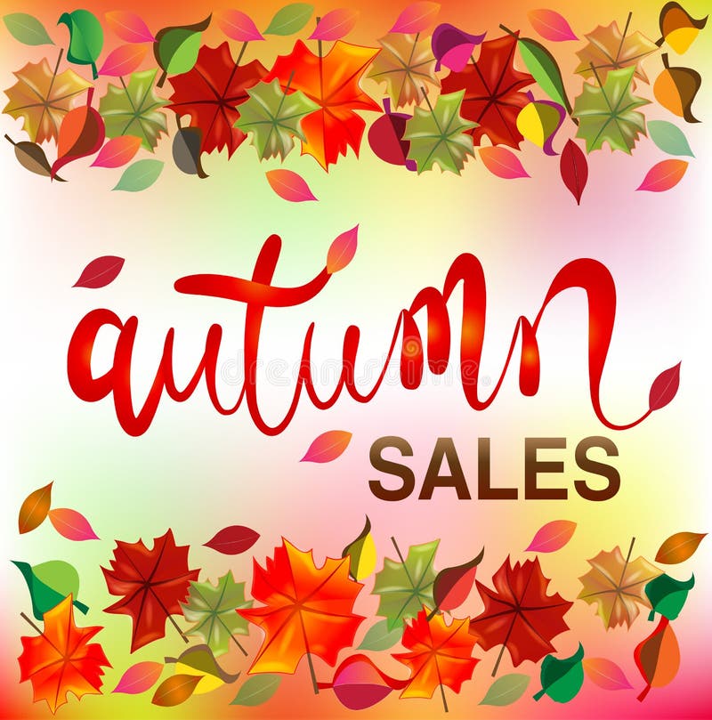 Autumn colorful fall leafs colorful season greetings card holidays celebrations banner template vector image