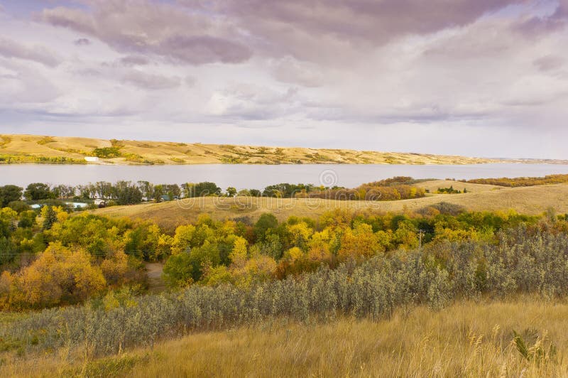 Autumn colors in Buffalo Pound Provincial Park