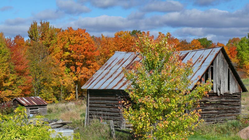 Autumn Colors In Quebec, North America Stock Photo - Image of canadian