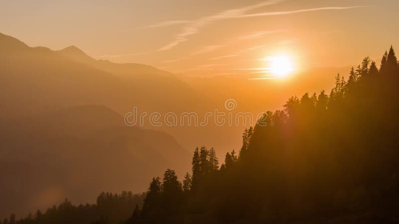 Autumn Colours Mountains Fall Alps Switzerland Aerial 4k