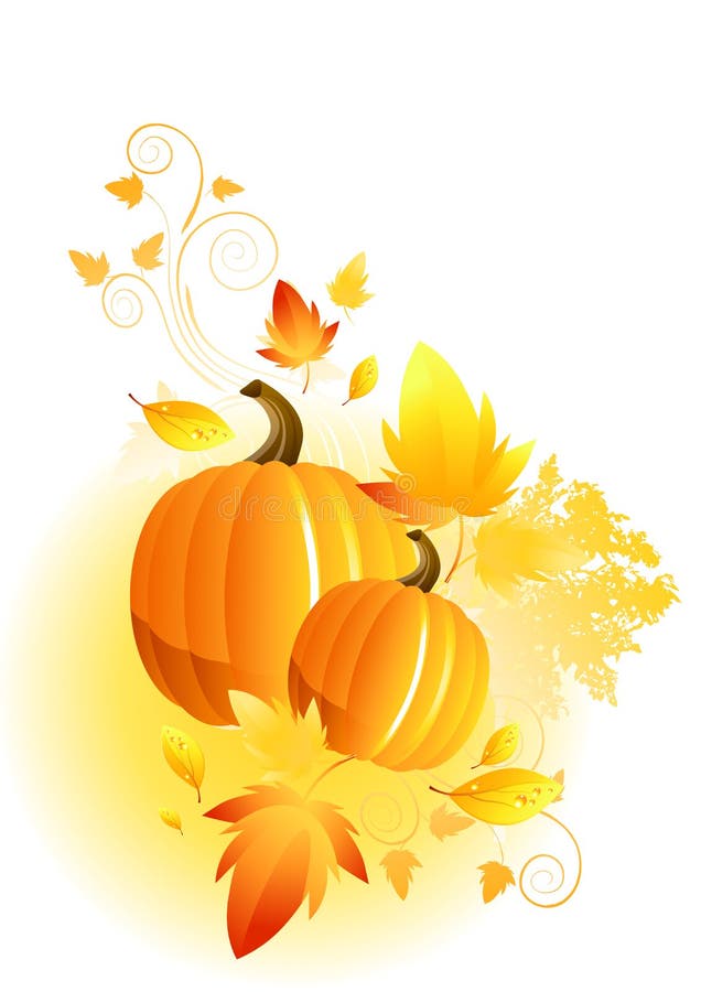 Autumn Elements royalty free illustration