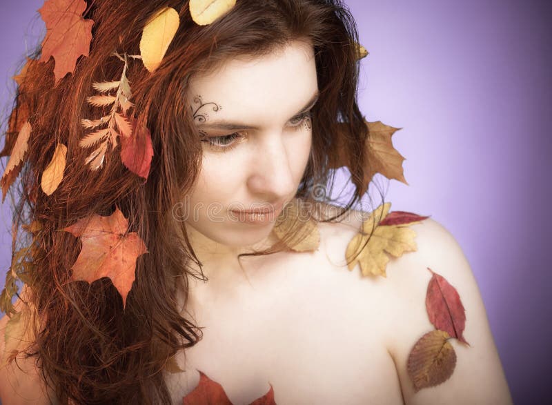 Autumn fairy