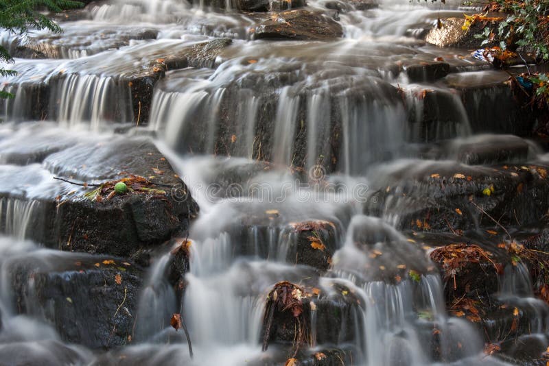 Autumn Falls stock image. Image of speed, rock, stream 25049385