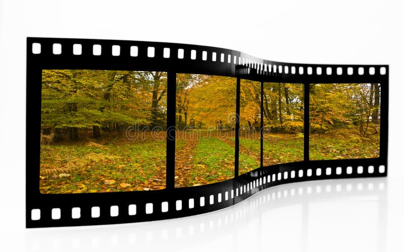 Autumn Film Strip