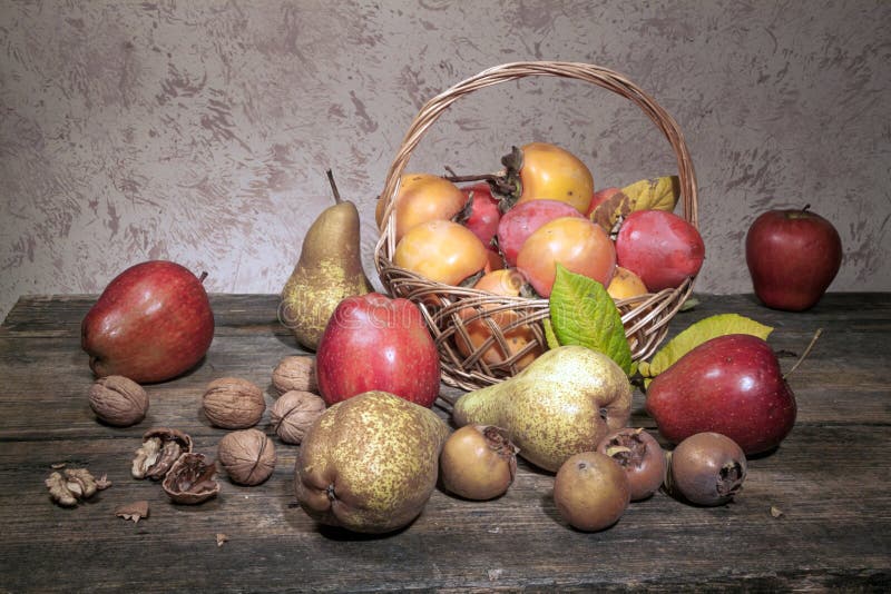 Autumn fruits