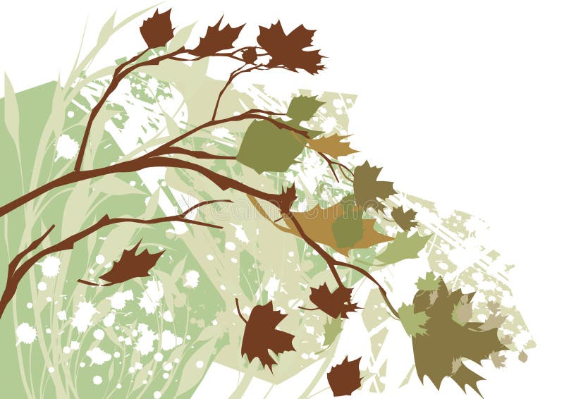 Autumn Grunge Background stock illustration Autumn Grunge Background stock illustration