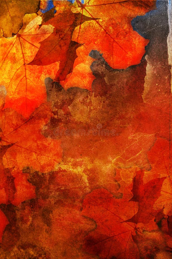 Autumn grunge background