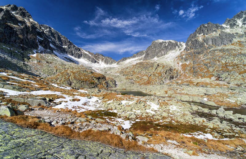 Autumn in High Tatras mountains, Slovakia