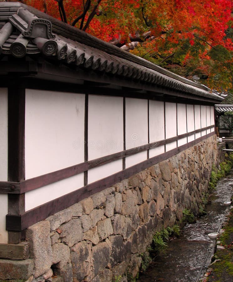 Autumn Japanese temple