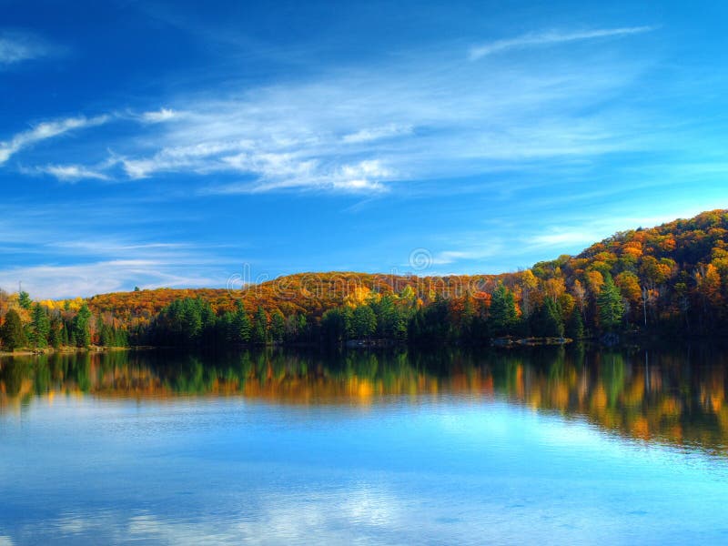 Autumn lake