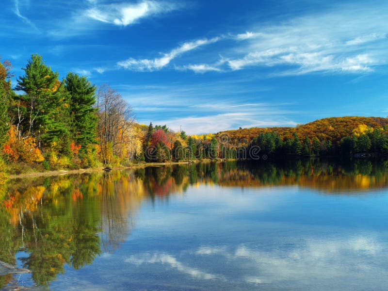 Autumn lake