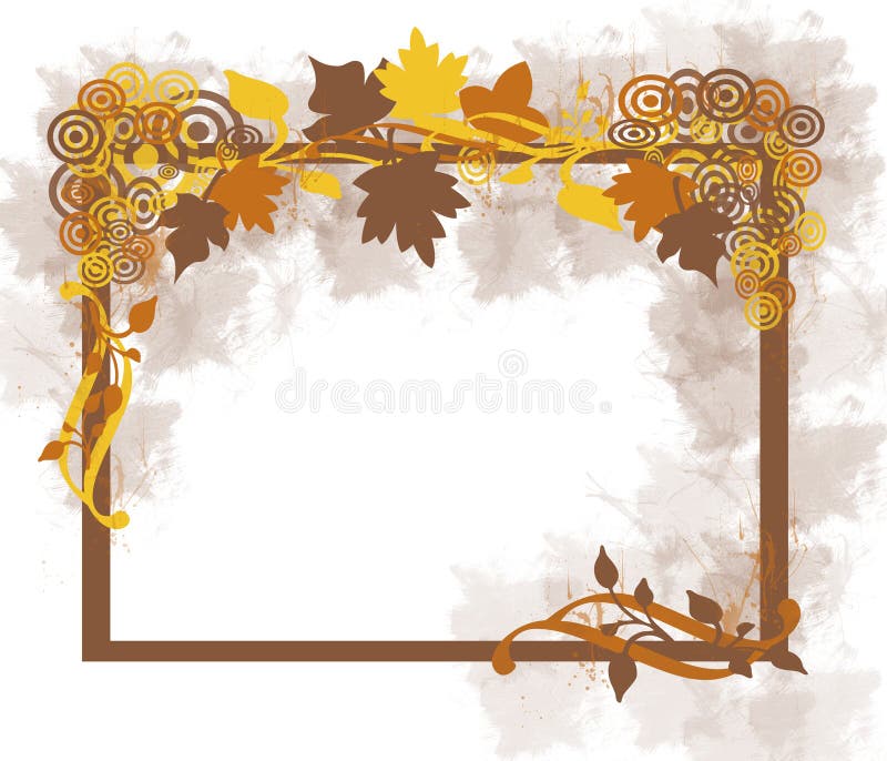 Autumn Leaves Frame