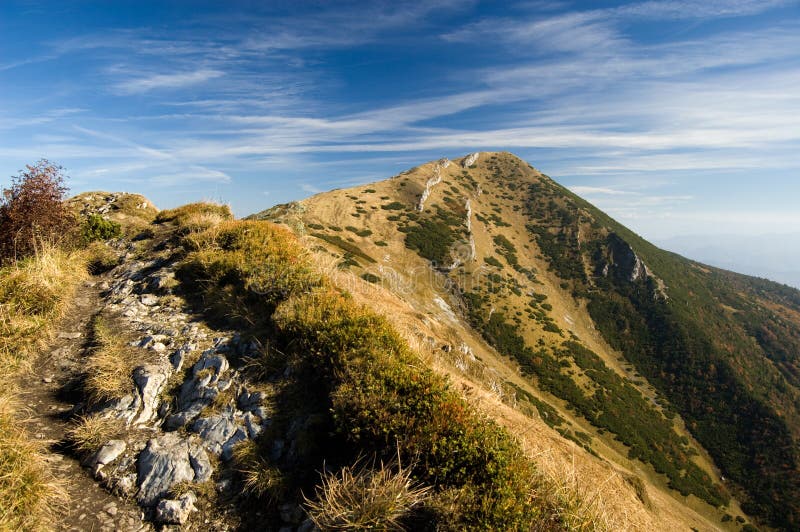 Autumn in Mala Fatra Mountain