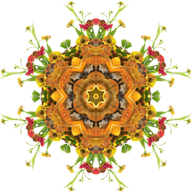 Autumn mandala