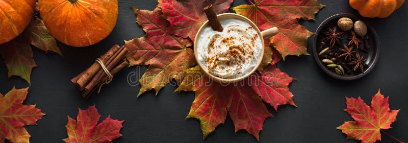 Autumn Pumpkin Spice Latte