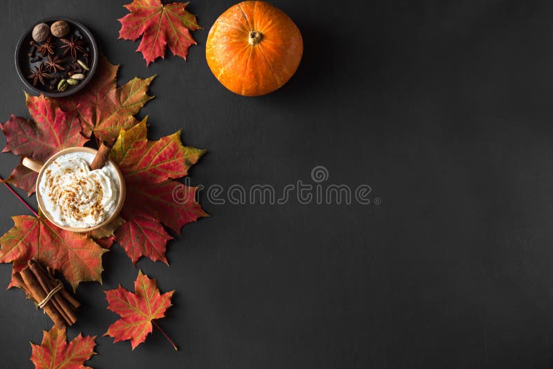 Autumn Pumpkin Spice Latte