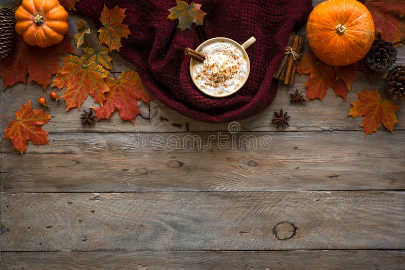 Autumn Pumpkin Spice Latte