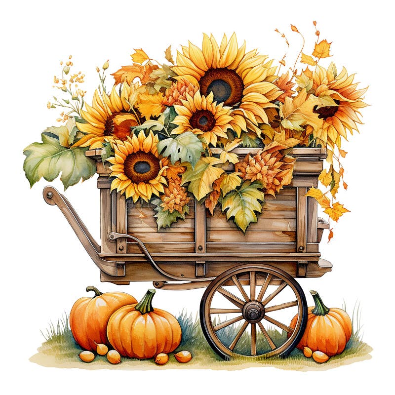 Vintage Autumn Clip Art