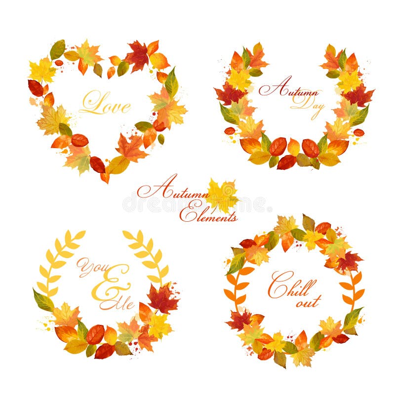 Autumn Wreath - Banners and Tags