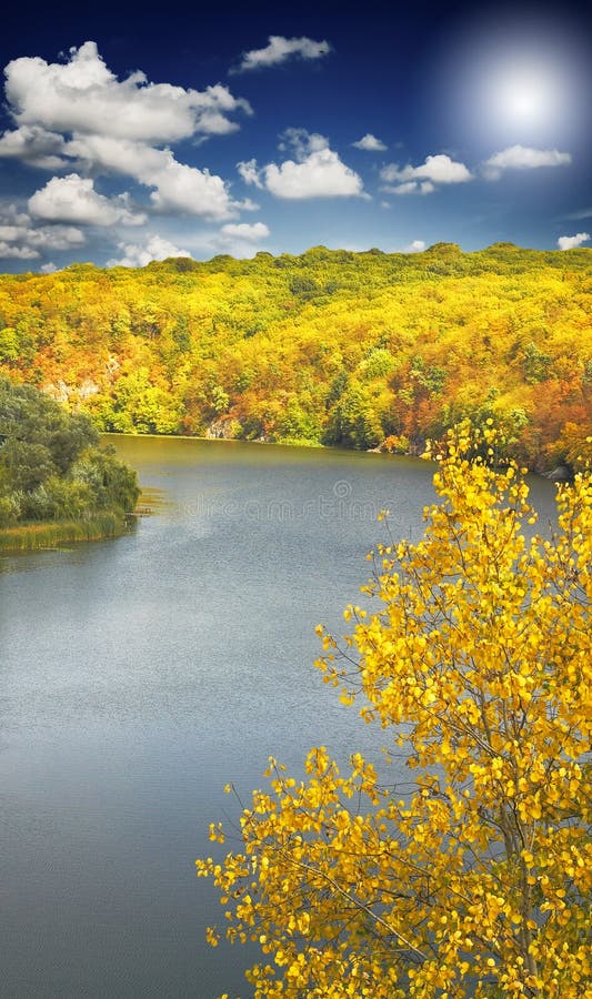 Autumnal landscape.