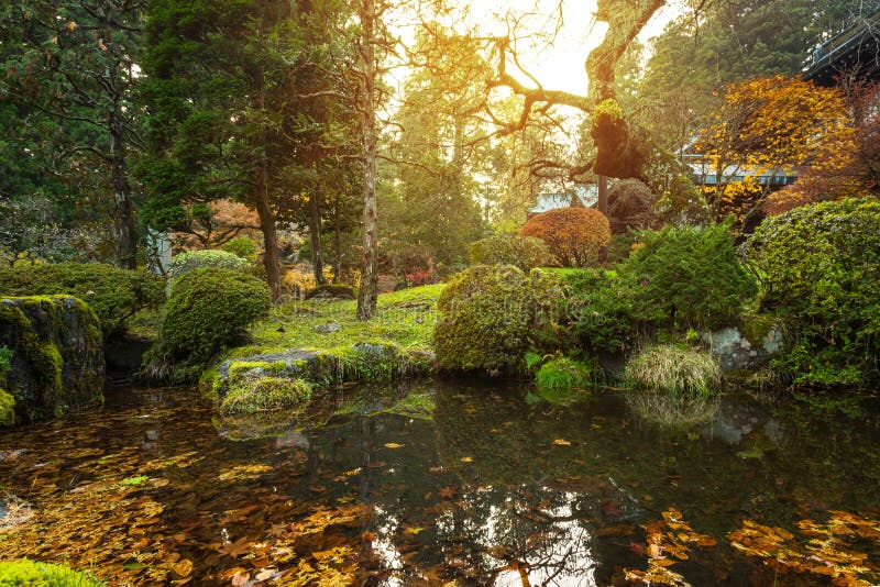 Autumnal scenery of Nikko national park