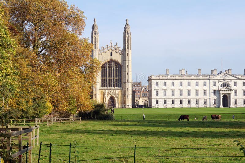 Autumnal View Of King s College Chapel, Cambridge, England