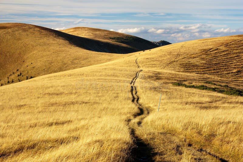 Autumnal view from Velka Fatra mountains