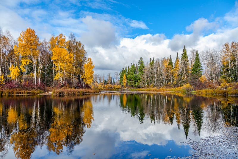Autunno in Siberia immagini stock libere da diritti Autunno in Siberia immagini stock libere da diritti