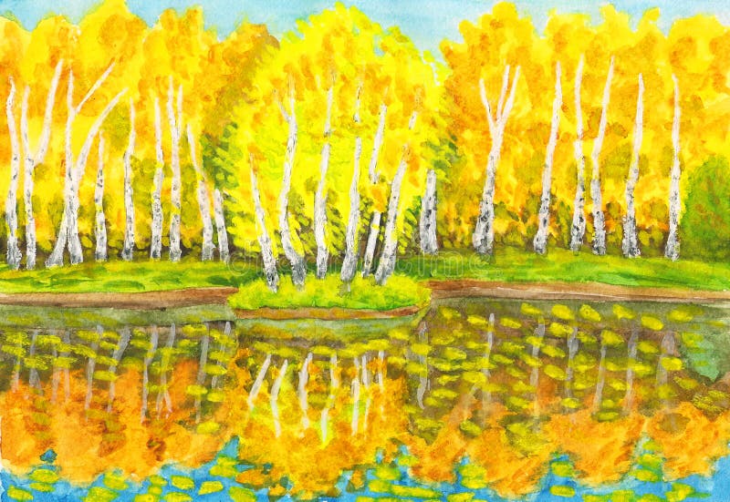 Autunno, verniciante royalty illustrazione gratis Autunno, verniciante royalty illustrazione gratis